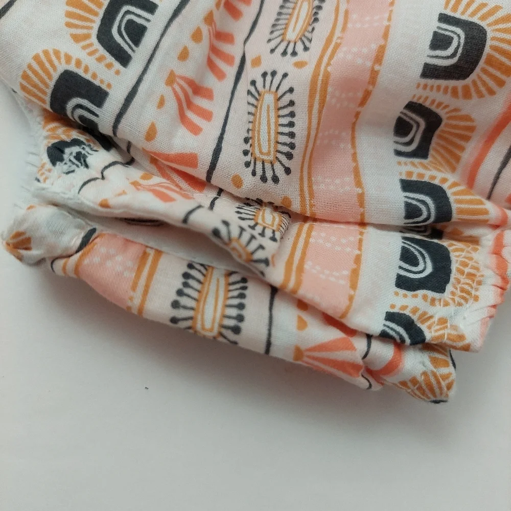 Savannah Romper Headband Set Organic Cotton Size 3 - 6 Months Baby NEW